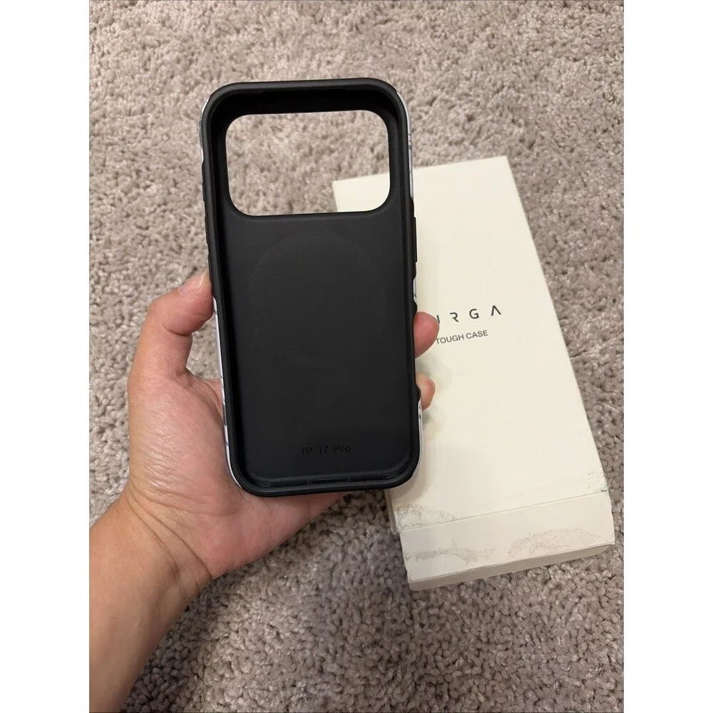 BURGA Tough Case iPhone 17 Pro - Chrome Metallic Star Open Box